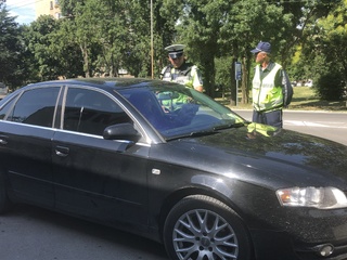 Ученици от елитна гимназия в Монтана участваха в проверки на Пътна полиция по метода на „Широкообхватния контрол“