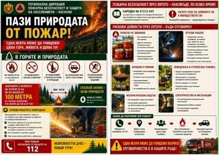 С повишено внимание в пожароопасния сезон