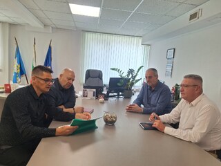 Ст. комисар Васил Костадинов проведе работна среща с кмета на район „Източен“ Емил Русинов