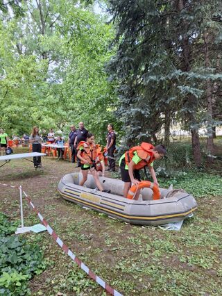 Достойно представяне на отбор от пазарджишка област в XXII Национално ученическо състезание "Млад спасител"
