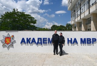 Курсанти от Полицейската академия на немската федерална провинция Бранденбург посетиха Академията на МВР