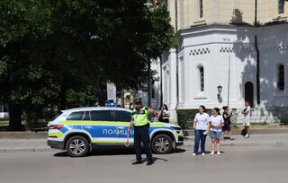 Видин: Пътни полицаи, доброволци от БЧК и журналисти с призив за разумно и отговорно поведение на пътя