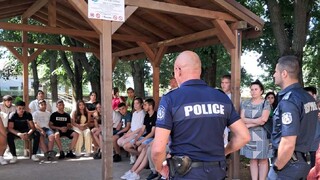 По повод Националния ден на безопасността на движението по пътищата: Полицейски служители от РУ – Сливо поле проведоха беседа с ученици