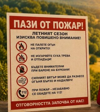 Пази от пожар!