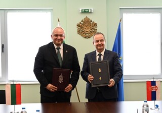 Министър Иван Демерджиев и министър Ивица Дачич подписаха меморандум за откриване на нов съвместен гранично-пропускателен пункт