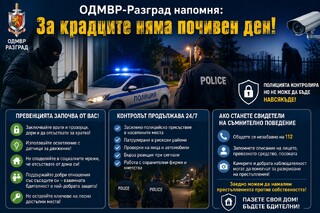 Помнете - За джебчиите и крадците няма почивни дни!!!