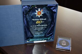 Главен асистент д-р Ирина Кръстева получи „Почетен знак на МВР“ III степен