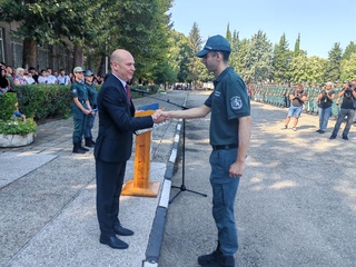 400 стажанти от Главна дирекция "Гранична полиция" положиха клетва в ЦСПП Пазарджик