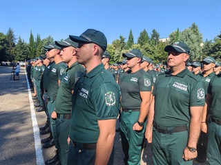 400 стажанти от Главна дирекция "Гранична полиция" положиха клетва в ЦСПП Пазарджик