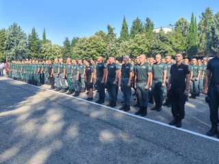 400 стажанти от Главна дирекция "Гранична полиция" положиха клетва в ЦСПП Пазарджик