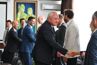 Среща на ръководството на МВР, АМВР и Axon се проведе в Академията