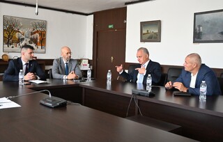 Ръководството на Академията на МВР проведе работна среща с посланика на Република България в Косово