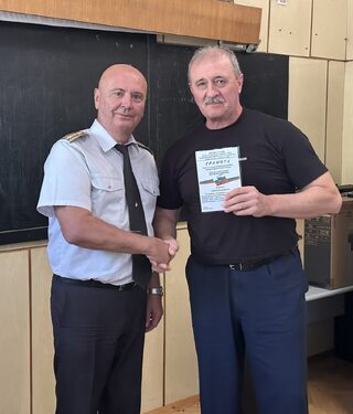 20 служители на РДПБЗН-Видин са наградени по случай професионалния празник, отбелязван на 14 септември