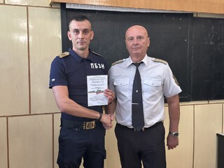 20 служители на РДПБЗН-Видин са наградени по случай професионалния празник, отбелязван на 14 септември