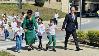 Сирени и детски призиви за отговорно поведение на пътя прозвучаха в Смолян по повод 17 септември – Деня без загинали на пътя