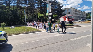 Сирени и детски призиви за отговорно поведение на пътя прозвучаха в Смолян по повод 17 септември – Деня без загинали на пътя