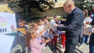 Сирени и детски призиви за отговорно поведение на пътя прозвучаха в Смолян по повод 17 септември – Деня без загинали на пътя