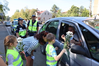 Видинските полицаи подкрепиха детска инициатива в рамките на кампанията Дни на безопасността (ROADPOL Safety Days)