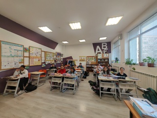 Урок по пътна безопасност с ученици от НУ "Васил Левски" Габрово