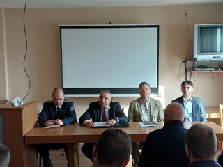 Директорът на ОДМВР-Стара Загора старши комисар Димитър Машов представи днес пред състава новия началник на РУ-Казанлък главен инспектор Георги Костадинов
