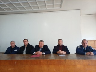 Директорът на ОДМВР-Стара Загора старши комисар Димитър Машов представи днес пред състава новия началник на сектор „Охранителна полиция“ в Първо РУ Стара Загора главен инспектор Георги Найденов