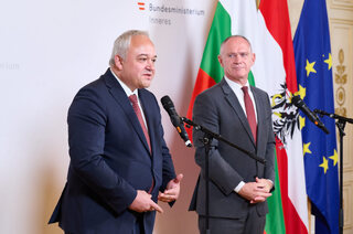 Bulgarian and Austrian Interior Ministers Highlight Improved Border Security
