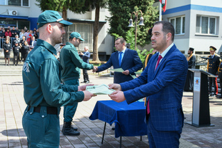 127 стажанти от Главна дирекция „Гранична полиция“ положиха днес тържествена клетва
