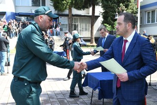 127 стажанти от Главна дирекция „Гранична полиция“ положиха днес тържествена клетва