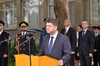 127 стажанти от Главна дирекция „Гранична полиция“ положиха клетва за спазване нормите на Етичния кодекс на държавните служители в МВР