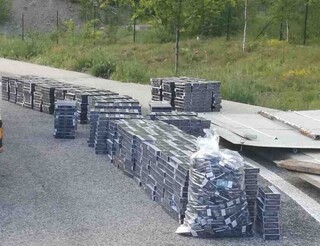 Гранични полицаи откриха на ГКПП Маказа 320 000 къса контрабандни цигари