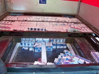 Гранични полицаи предотвратиха пореден опит за контрабанда на цигари през ГКПП-Маказа