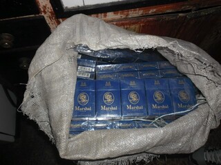 Гранични полицаи откриха цигари без бандерол/Border police officers found smuggled cigarettes