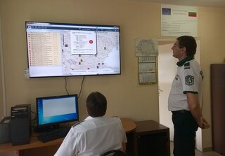 Националните координационни центрове на граничните полиции на България и Румъния ще обменят информация чрез видеоконферентна връзка и ситуационна картина