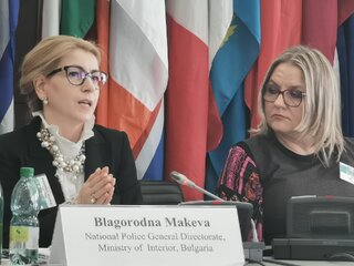 A delegation from the National Police General Directorate participated in the closing conference on a project on gender-based violence