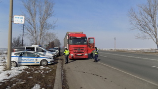 Започна операция за контрол на товарните автомобили и автобусите  
