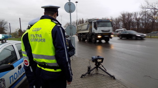 Полицейска операция за контрол на скоростните режими  