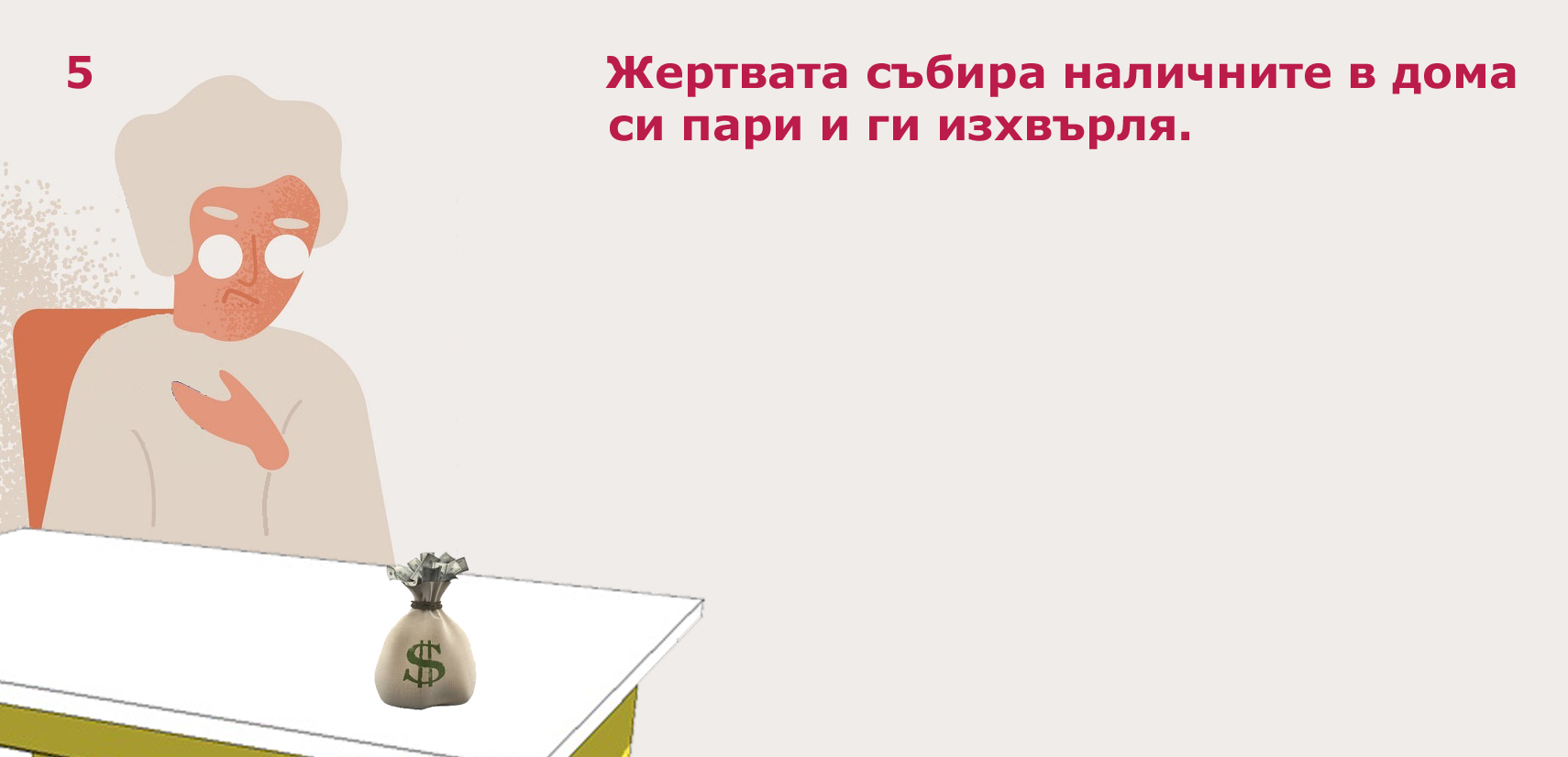 Измама, стъпка 5 Измама, стъпка 5