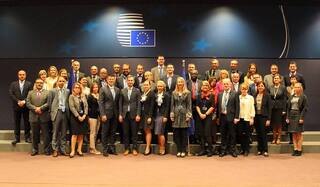 A delegation, headed by the deputy director of the National Police Directorate General participated in a meeting of the Law Enforcement Working party