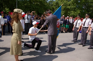 Проведоха се Деветите републикански състезания на МПО “Млад огнеборец” – Албена 2008, с освещаване на Представително знаме на младежките противопожарни отряди 