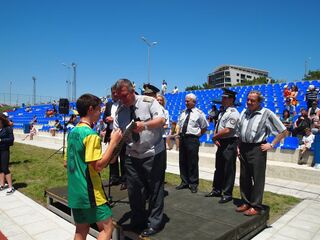 Домакините от СОУ "Димчо Дебелянов" спечелиха републиканската титла на ХІІІ републикански състезания на МПО "Млад огнеборец" - Варна 2012