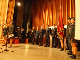 Министър Цветан Цветанов към наградените в ежегодния национален конкурс "Пожарникар на годината": "През трудната за всички ни 2012 г. вие се наредихте сред най-достойните българи."