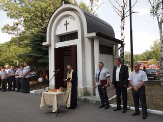 На 20.07.2015 г. огнеборците отбелязаха тържествено Илинден