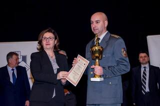 За 21-ва поредна година бяха отличени пожарникарите, проявили висок професионализъм при изпълнение на служебните им задължения 