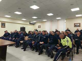 Над 120 униформени полицаи от областта получиха обучение с технически средства