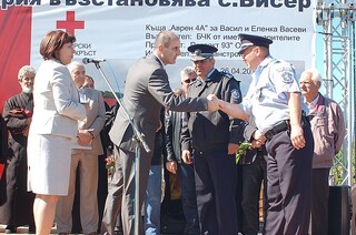 Вицепремиерът и министър на вътрешните работи Цветан Цветанов: “Убеден съм, че с нашата подкрепа село Бисер ще стане най-привлекателното място за живеене”