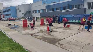 ХХIII  областно състезание  „Млад огнеборец“