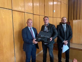 Ново служебно оръжие и лек автомобил връчи  вчера  зам. министър Емил Ганчев на ОДМВР – Кюстендил
