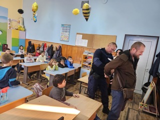 Детско полицейско управление бе открито във Второ ОУ "Иван Вазов" в град Вълчедръм