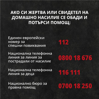 Започва съвместна национална кампания под надслов „Никога повече насилие у дома!“