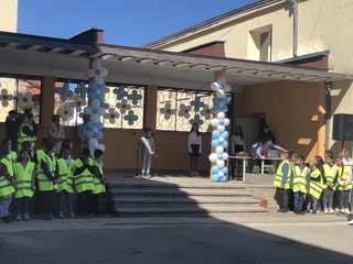 Детско полицейско управление бе открито във Второ средно училище „Никола Йонков Вапцаров“ в град Монтана